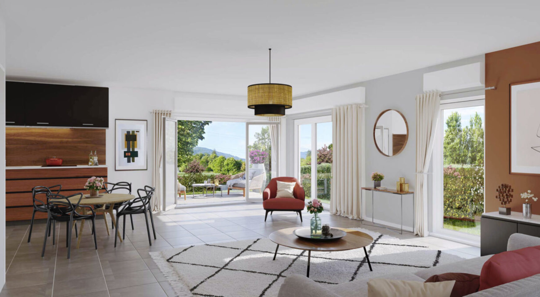 Le Domaine de la Forestière » – Maisons T4 – Perrignier (74)