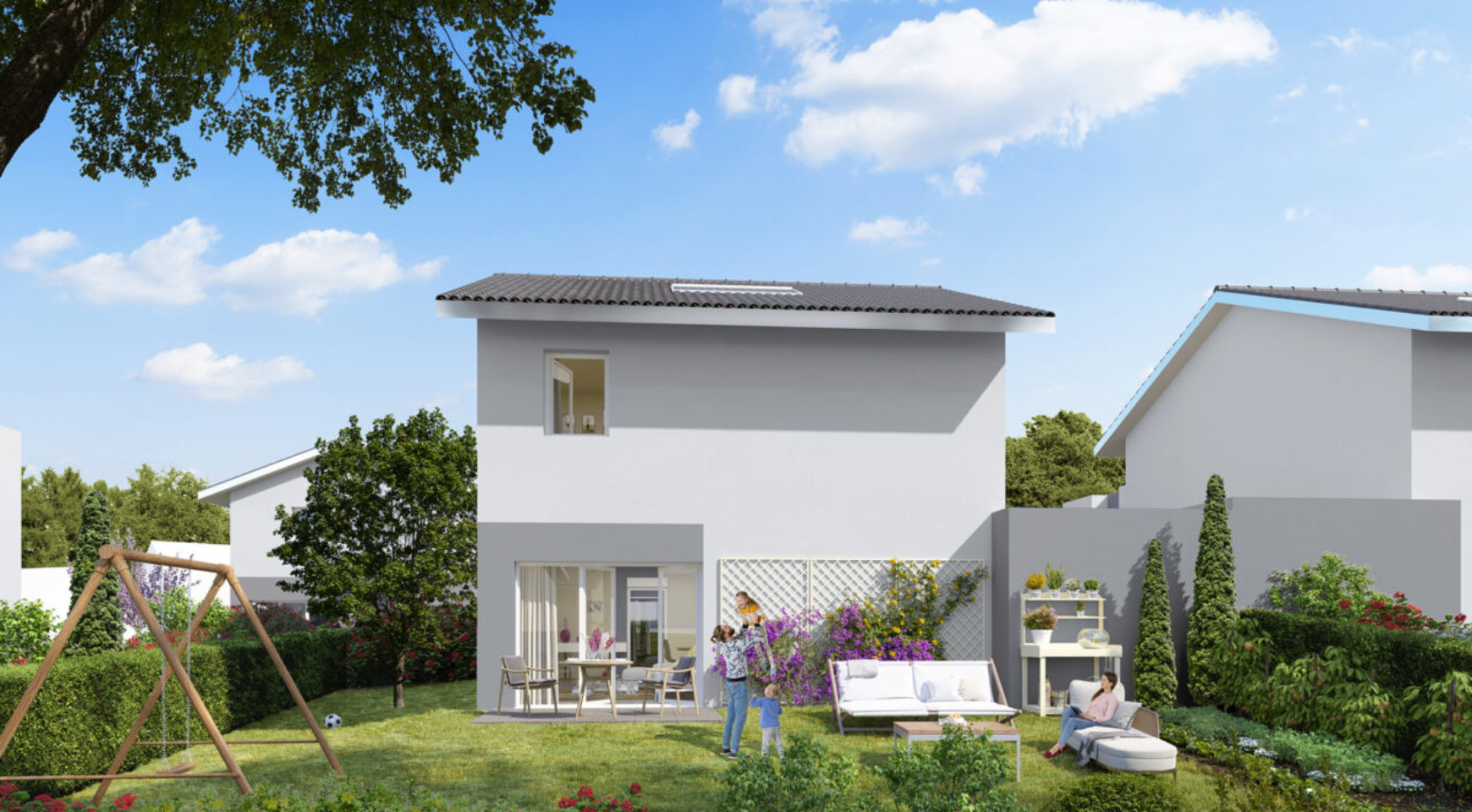 Le Domaine de la Forestière » – Maisons T4 – Perrignier (74)