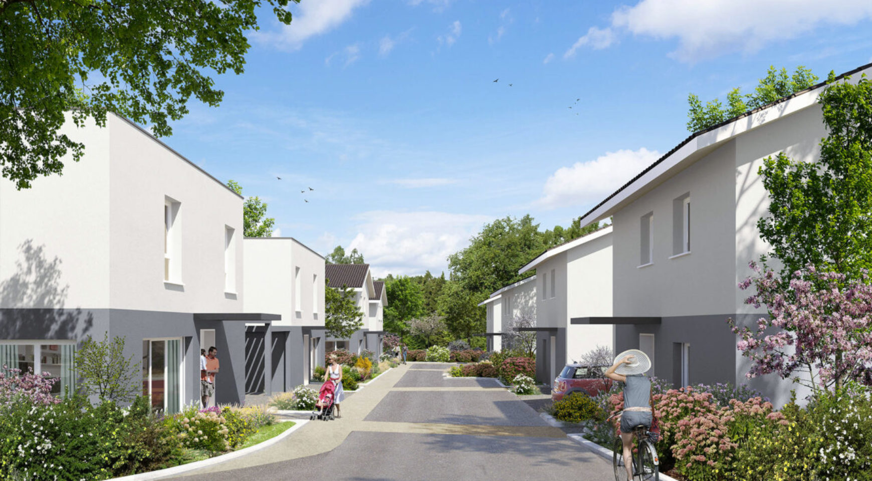 Le Domaine de la Forestière » – Maisons T4 – Perrignier (74)