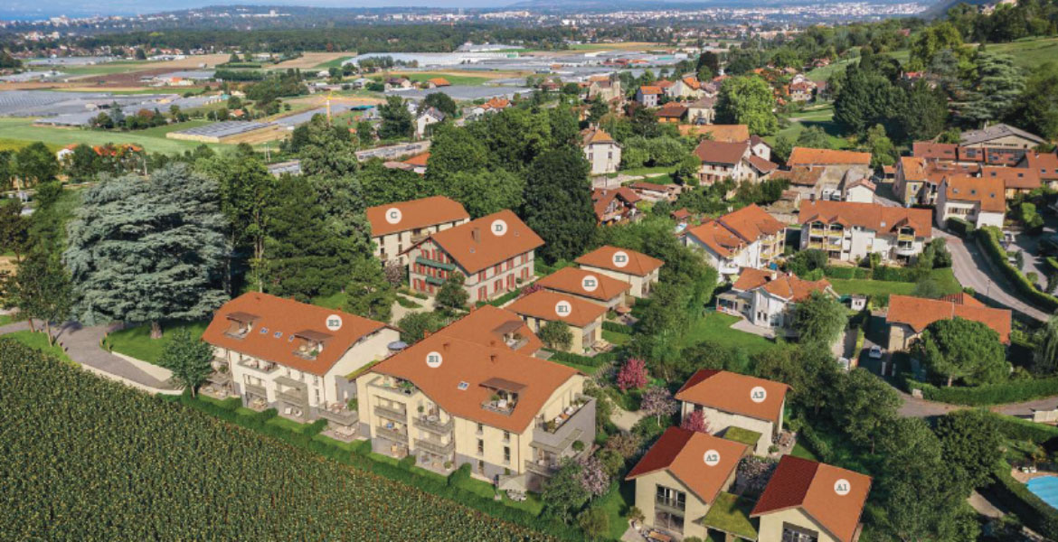 "Domaine Ilia" - Maisons T5 - Bossey (74)